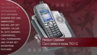 Cisco Unified IP Phone 7921G Product Overview [upl. by Domeniga]