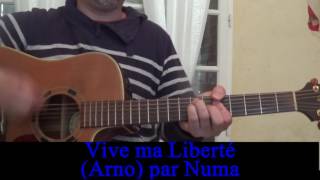 Vive ma Liberté Arno Hintjens reprise guitare voix 1993 [upl. by Arrac]