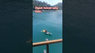 Kayak fishingmancing Di dekat kelongfishingkayakfishing shorts zaharichannel45 [upl. by Killigrew]