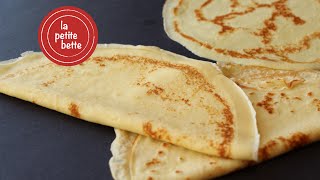 Comment faire des CRÊPES MAISON 🥞 petite bette [upl. by Ahsaet]