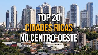 As 20 Cidades Mais Ricas Da Região CentroOeste Do Brasil PIB 2024  IBGE [upl. by Pammie445]