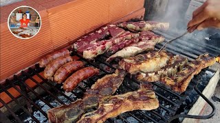 EL ASADO MAS FÁCIL Asado de obra [upl. by Annaihr910]