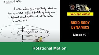 Class 11 Physics  Rigid Body Dynamics  1 Rotational Motion  For JEE amp NEET [upl. by Holladay165]