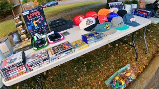 Finding Video Game Consoles Video Games and Video Game Action Figures at These Yard Sales [upl. by Ellerrehs]