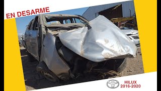 Repuestos TOYOTA HILUX 20162020 En Desarme [upl. by Arline]