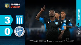 RACING 3  0 GODOY CRUZ  Resumen del partido  TorneoBetano 2024 [upl. by Riamo30]