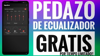 ¡Pedazo de ecualizador para tu Android [upl. by Hessney]