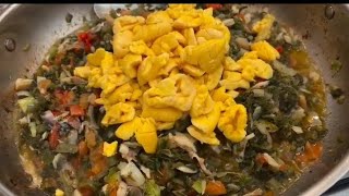 ACKEE AND SALTFISH ALONG SIDE CALLALOO [upl. by Gibe]