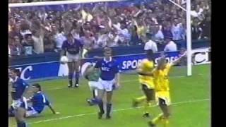 Everton v Leeds Aug 25 1990 [upl. by Comptom373]