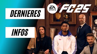 EA FC 25 TOUTES LES DERNIERES NOUVEAUTES OFFICIELLES ET LEAKS Mode carrière Mode RUSH FUT [upl. by Stier890]