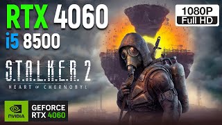 STALKER 2  RTX 4060  i5 8500  Native  DLSS  FG  1080p [upl. by Bronez394]