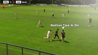 Nathan Tjoe vs FK Vardar  Starter dan Bermain 60 Menit Pasti Bisa Bersaing di Liga Inggris [upl. by Tennies]