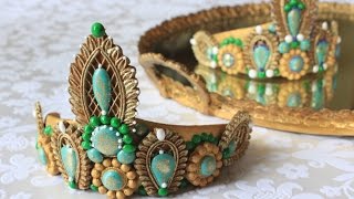 How to Make 3D Embossed Cookie Tiaras [upl. by Ajad]