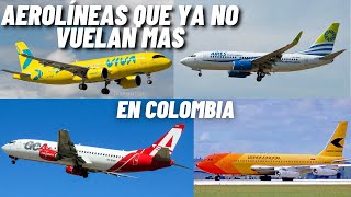 Aerolíneas que dejaron de operar en Colombia [upl. by Darn]