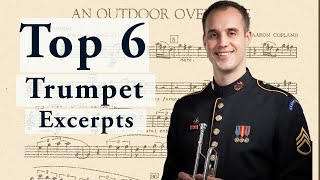 Top 6 MOST Requested Trumpet Excerpts [upl. by Solis]