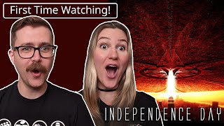 Independence Day  First Time Watching  Movie REACTION [upl. by Nairdna]