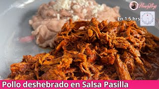 Pollo en Salsa de Chile Pasilla [upl. by Leinadnhoj142]