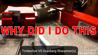 Timberline VS Granberg g1012xt sharpener which is better how to which one to buy [upl. by Troxell]