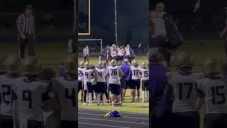 Football 🏈 2 point conversion football footballshorts 2points gameplay highschoolfootball [upl. by Pump688]