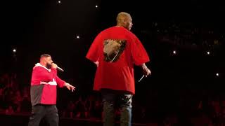 DJ Khaled amp Chris Brown performing LIVE  TMYLM Tour 2018 [upl. by Enilatan586]