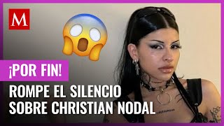 Cazzu habla por primera vez sobre Christian Nodal y su relación con Ángela Aguilar [upl. by Laven]