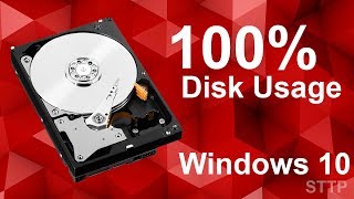 Fix 100 Disk Usage Windows 10 [upl. by Suolevram]