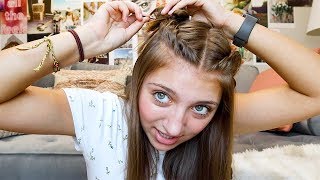 5 EASY DIY BacktoSchool Hairstyles [upl. by Elmo]