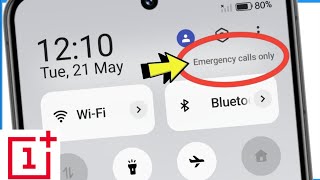 Emergency Calls Only Oneplus  Emergency Calls Only Sim Card Problem Oneplus [upl. by Sasha689]