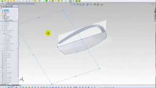 SolidWorks Tutorial PC Mouse ModelingCreating Body SurfacesPart 1mp4 [upl. by Ettelegna317]