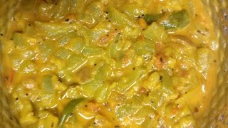 Peerkangai Poriyal in TamilRidge Gourd curryHow to make Peerkangai poriyalபீர்க்கங்காய் பொறியல் [upl. by Rases]