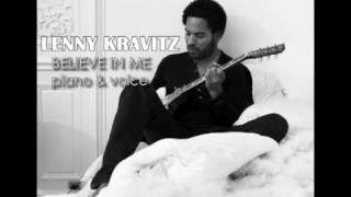 Lenny Kravitz  Believe In Me Piano amp Voice [upl. by Fishman]