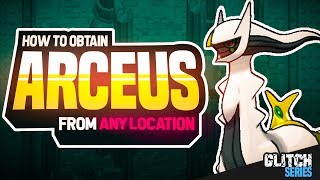 Catch shiny Arceus In Any Ingame location DiamondPearl [upl. by Virgin]