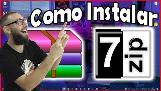 ✅ Cómo DESCARGAR 7 zip GRATIS para PC en ESPAÑOL ▶ DESCOMPRIMIR archivos RAR ZIP 7z 2023 [upl. by Yrokcaz543]