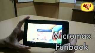 Micromax funbook Hands on [upl. by Aehsa]