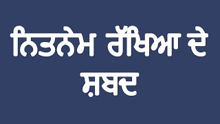 Rakhiya De Shabad Giani Thakur Singh Ji [upl. by Nattirb]