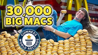 Ive eaten 30000 McDonalds Big Macs  Guinness World Records [upl. by Langill]