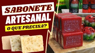 🧼 O Que Precisa Para Fazer Sabonete Artesanal [upl. by Carrie505]