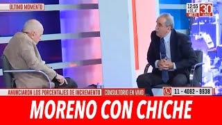 Guillermo Moreno con Chiche Gelblung en Crónica 21224 [upl. by Ahola]