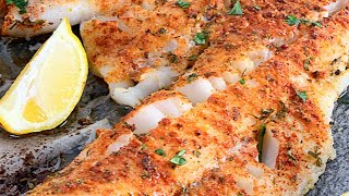 Oven Baked Cod Fish Fillets  How to make Cod Fish  Lets Eat Cuisine [upl. by Beverie]