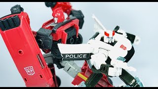 Transformers Earthrise Prowl amp Ironhide Chefatron Review [upl. by Natfa613]