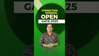 GATE 2025 Application Correction Window Open  Last date gate2025 [upl. by Edroi]