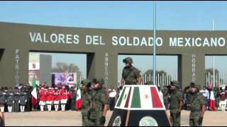 Incineración de Banderas en el Parque Bicentenario de Celaya [upl. by Ainehta]