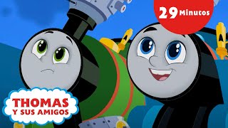 Thomas y Sus Amigos Trenes A Todo Vapor Agentes secretos  Más Canciones Infantiles [upl. by Valenka158]