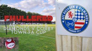 FA Cup Extra preliminary round replay AFC Rushden amp Diamonds v Corby Town full penalty shootout [upl. by Ettevey226]