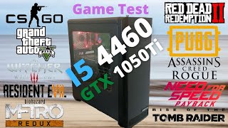 I5 4460 amp GTX 1050TI game test amp benchmark [upl. by Ikoek]