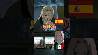 latino vs castellano narutoshippuden doblaje anime [upl. by Gnas]