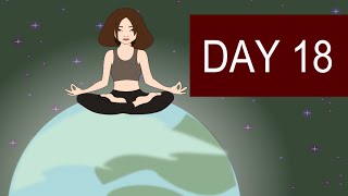 AumOm Mantra Chanting Meditation for Spiritual Awakening  Day 18 [upl. by Ponzo621]