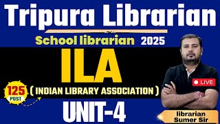 Tripura School librarian Vacancy 2024🔴Indian Library Association🔴 New librarian vacancy [upl. by Aibonez]