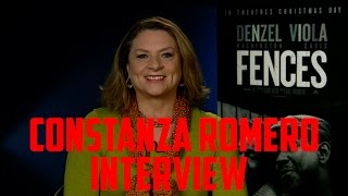 Constanza Romero Interview  Fences August Wilson [upl. by Nahamas138]