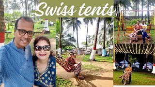 Nagaon Beach Alibaug Stay At Swiss TentStaycation Near MumbaiPerfect Weekend Gateway From Mumbai [upl. by Delahk]